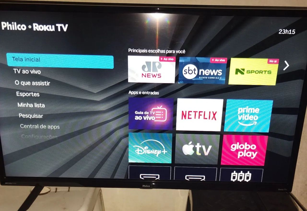Smart Tv Philco Roku 32 polegadas 