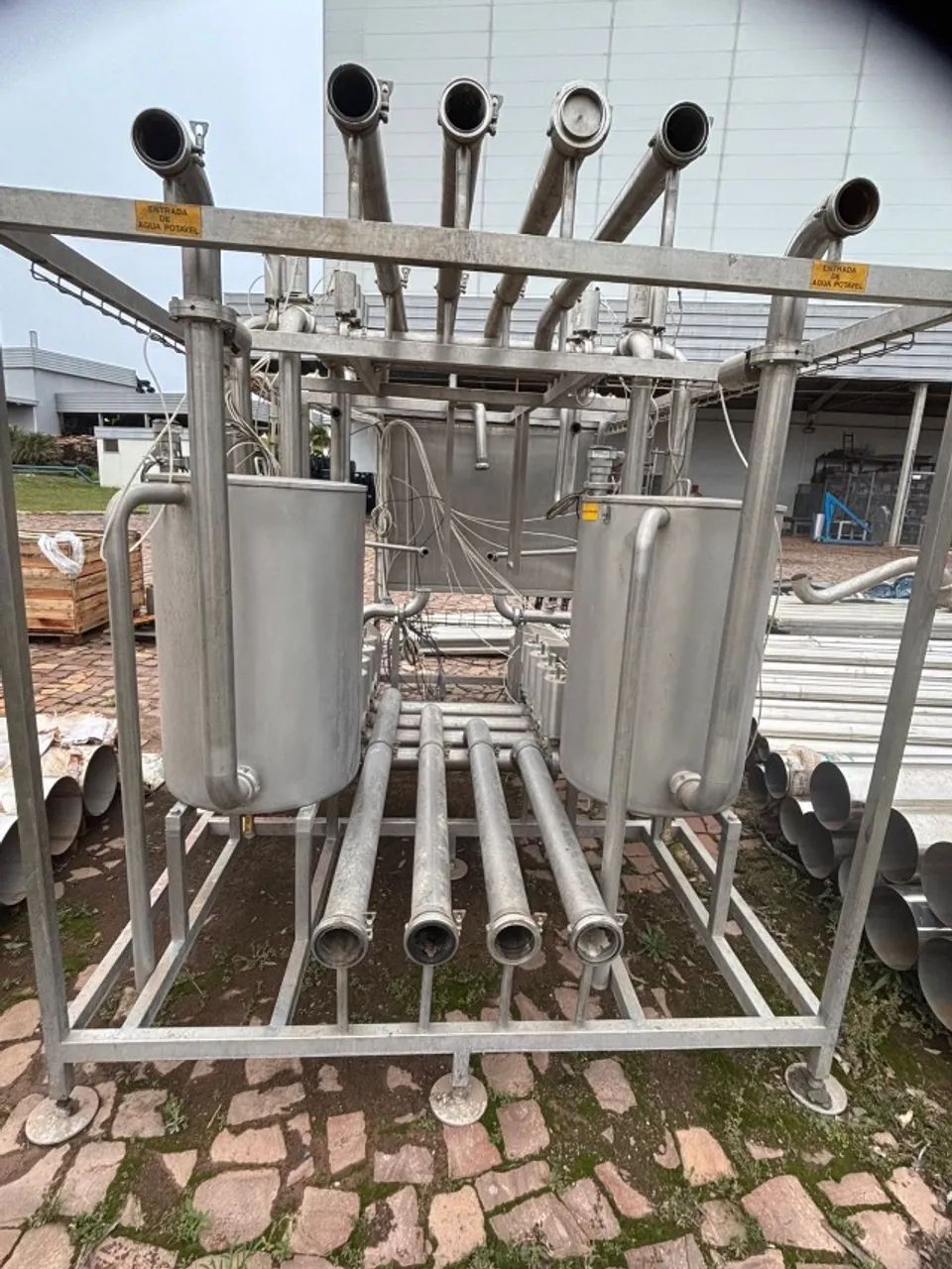 Sistema Cip Limpeza Tetra Pak com Manifold - Foto 2