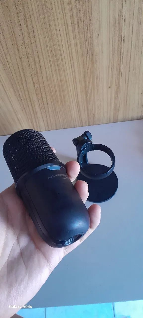 Microfone SoloCast HyperX com Filtro de Ruído de Brinde! - Foto 3
