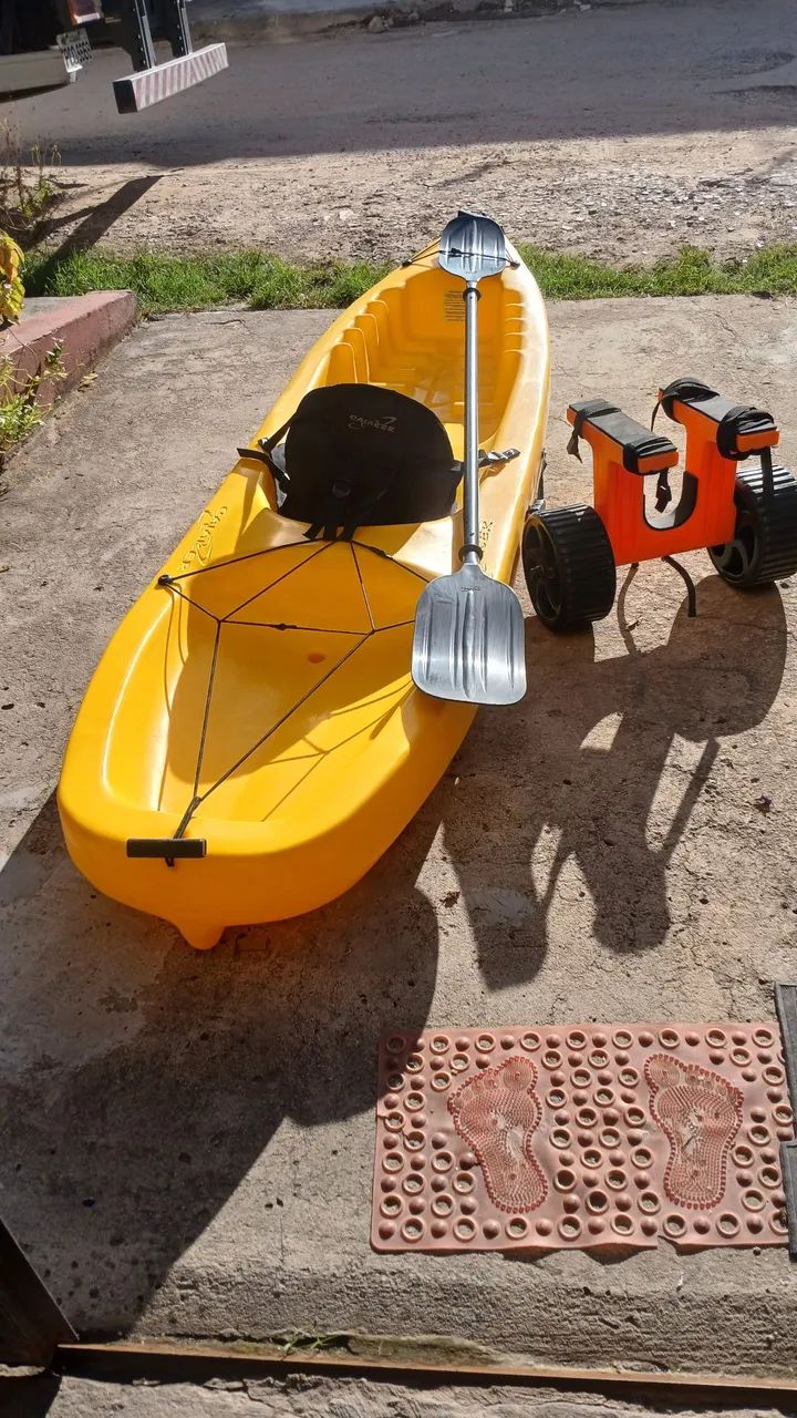 Caiaque pinguim com carrinho de Transporte  - Foto 3