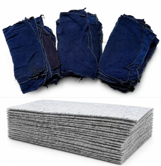 Kit com Pano industrial de Limpeza e Toalha Absorvente
