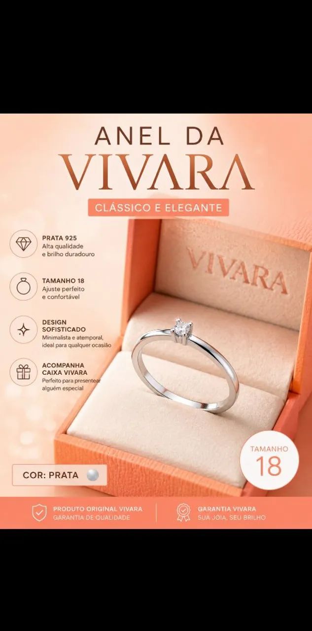 Anel vivara - Foto 2
