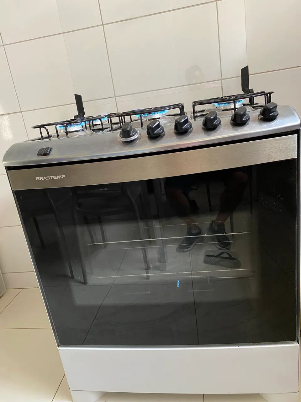 Fogão Brastemp 5 bocas excelente