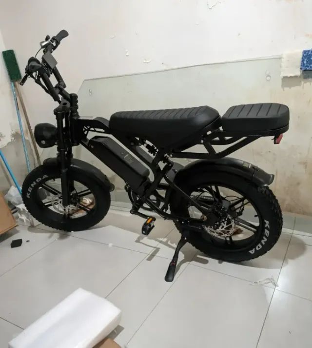 Bicicleta Elétrica V20 PRO 1000w sem banco extensor