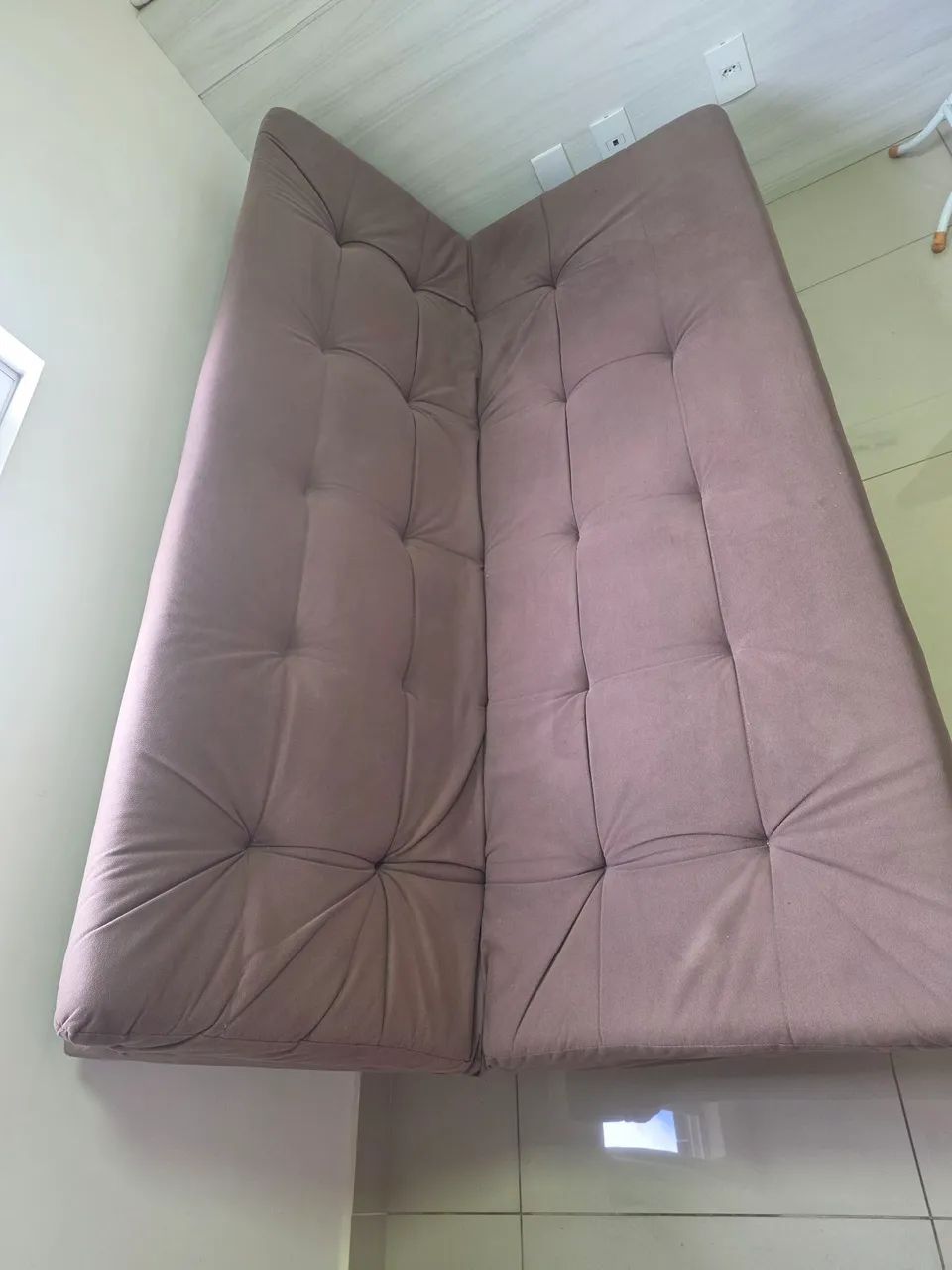 Sofá que vira cama de casal  - espuma super confortável 