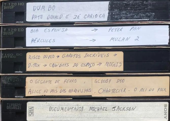 Fitas VHS Desenhos e Filmes - Foto 3