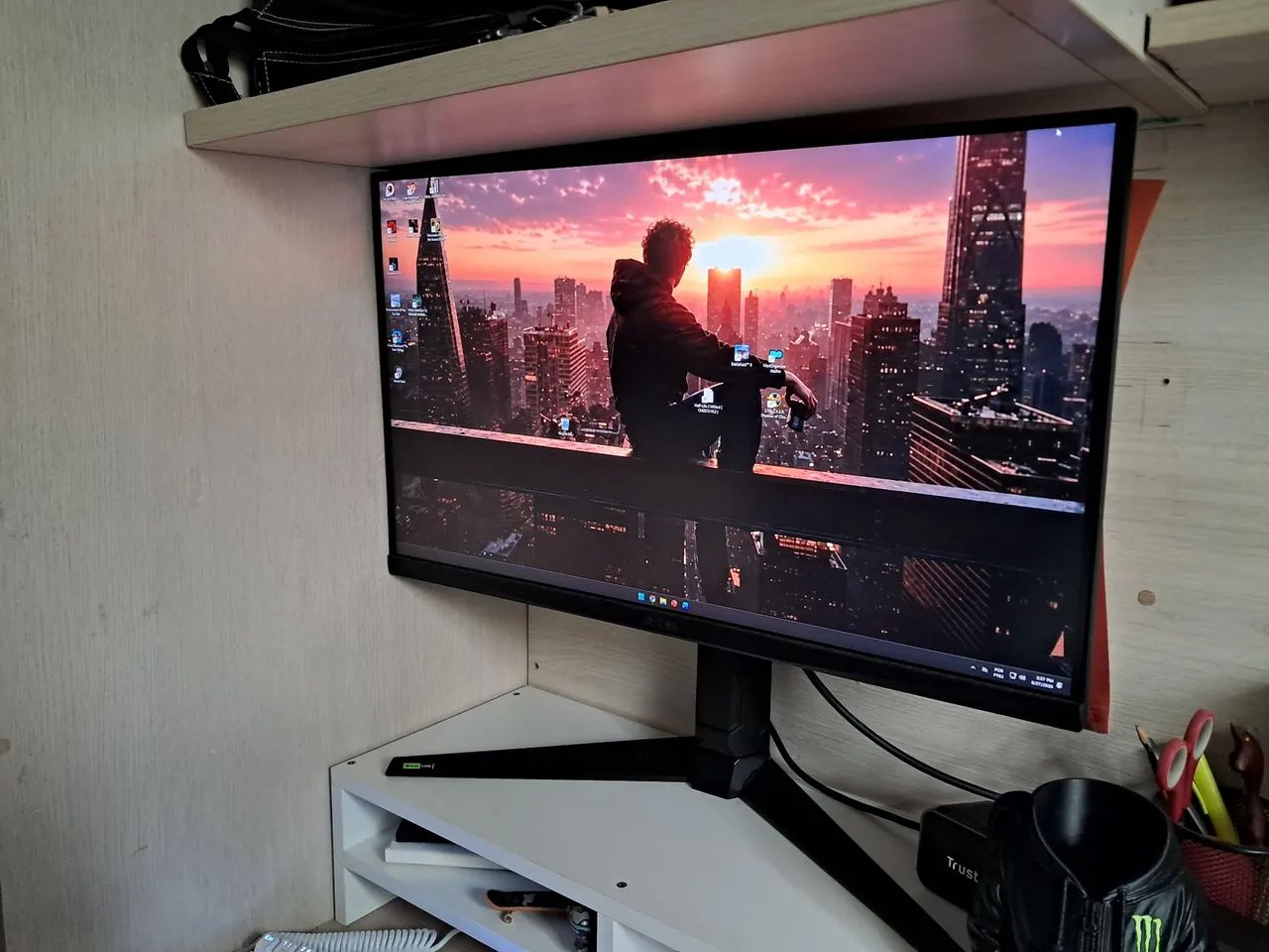 Monitor ASUS TUF VG27AQL3A 185hz quad 2k 1440p  - Foto 2