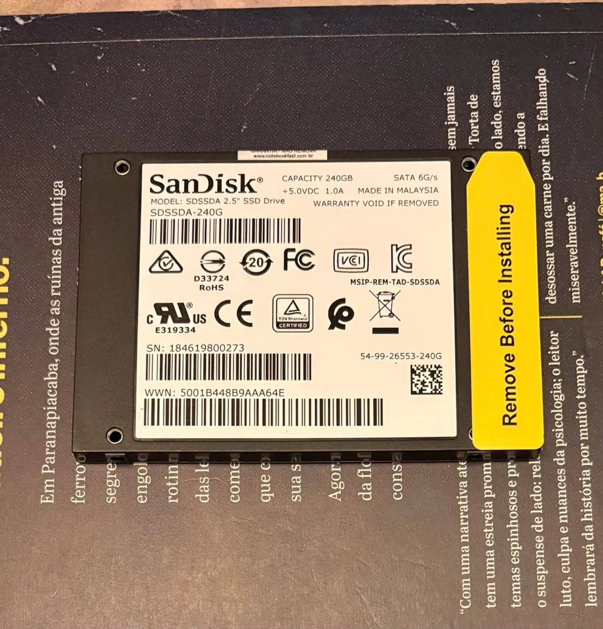 SSD Plus SanDisk 240gb  - Foto 2