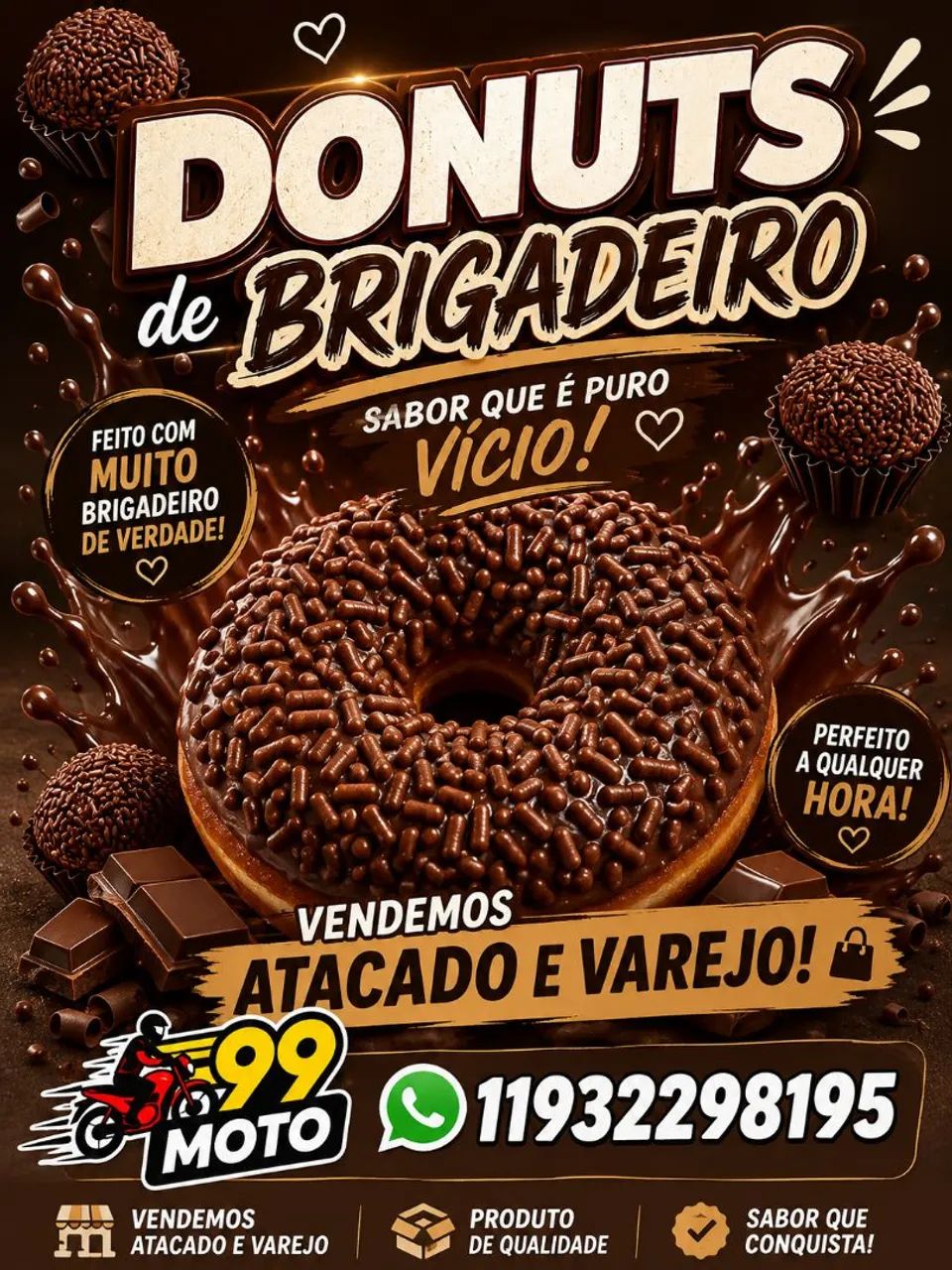 Vendemos donuts no atacado e varejo - Foto 2