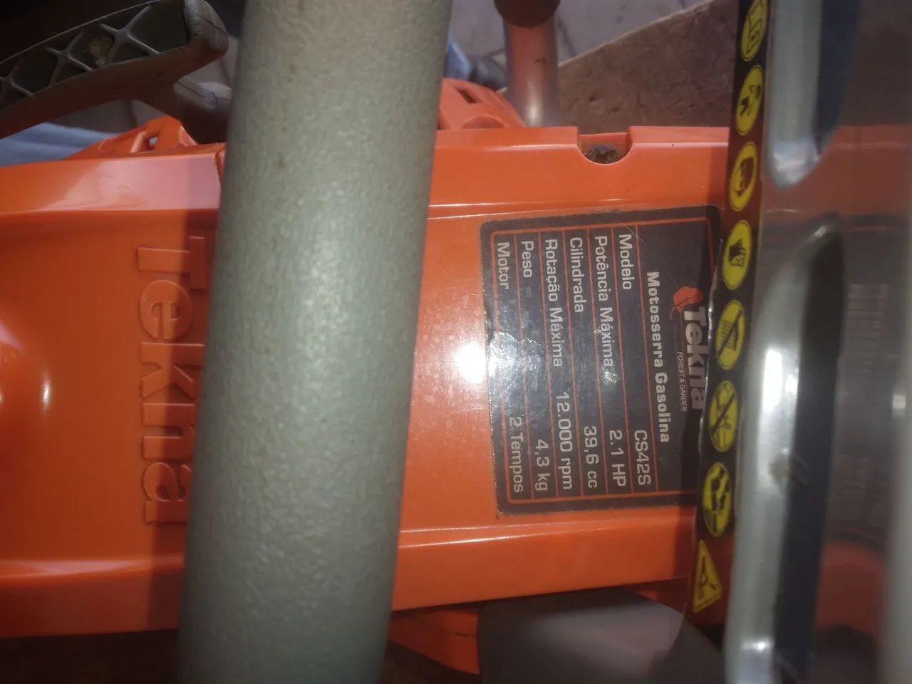 Motor serra usado como novo - Foto 5