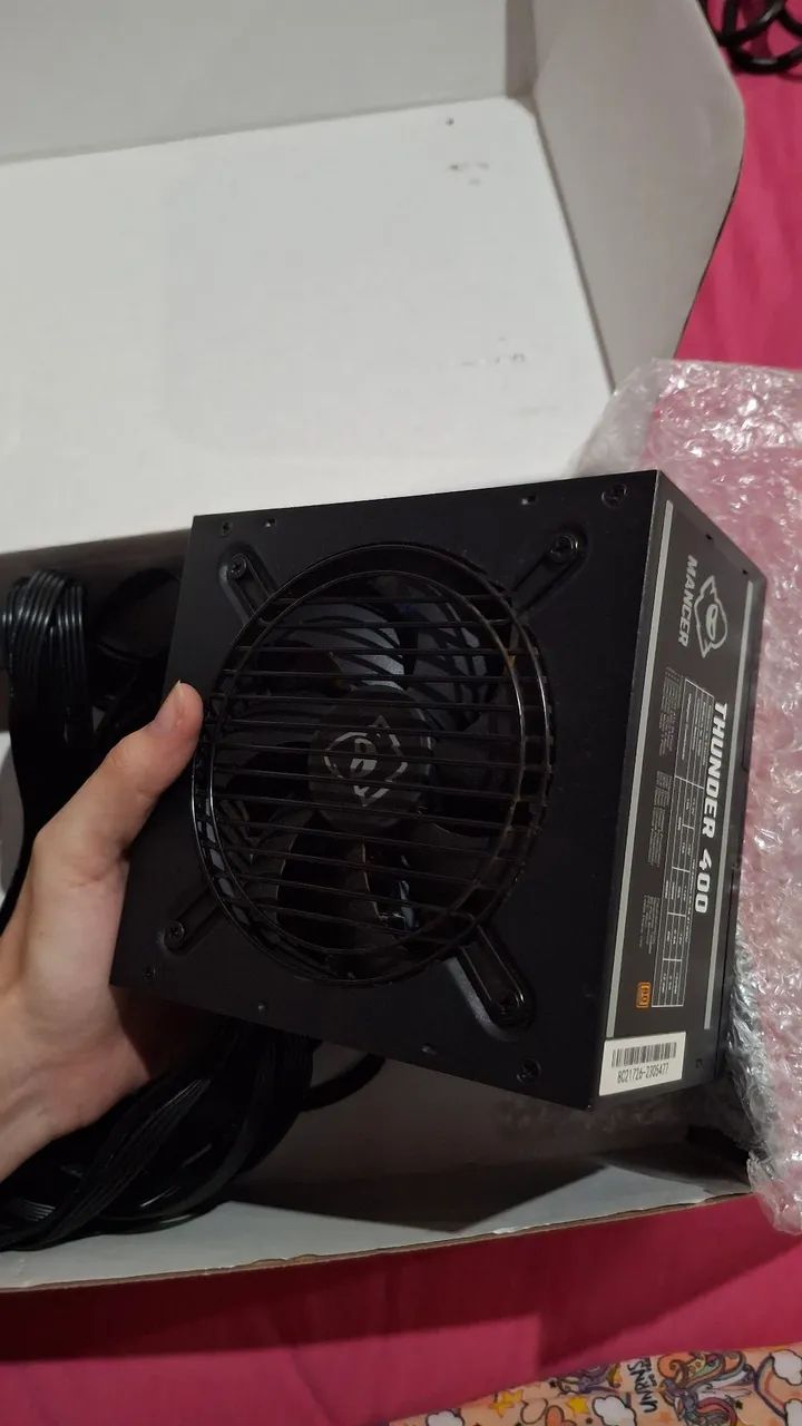 Fonte 400w da mancer 80 plus bronze - Foto 4