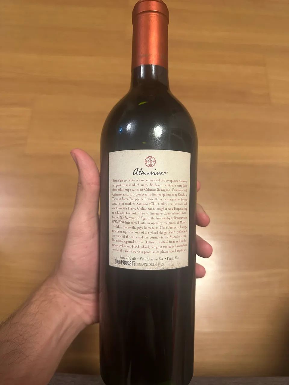 Almaviva 2007 - Safra Premium | Vinho Ícone Chile - Gastronomia e