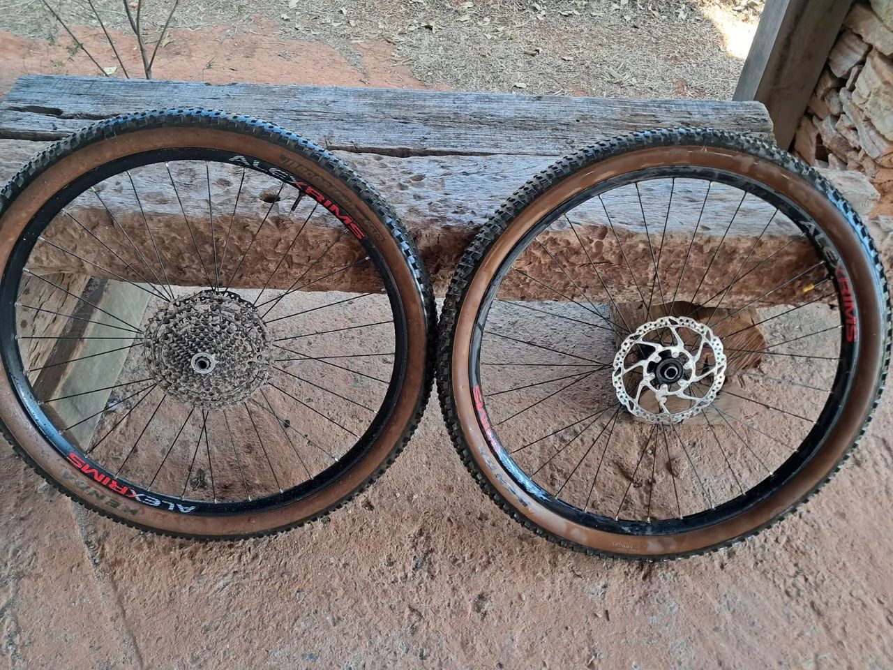Par de rodas alexrims boost aro 29