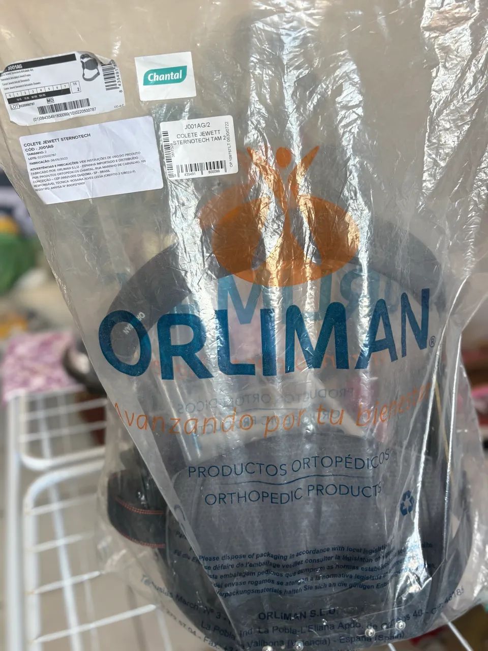 Colete Jewett Sternotech Orliman - Foto 5