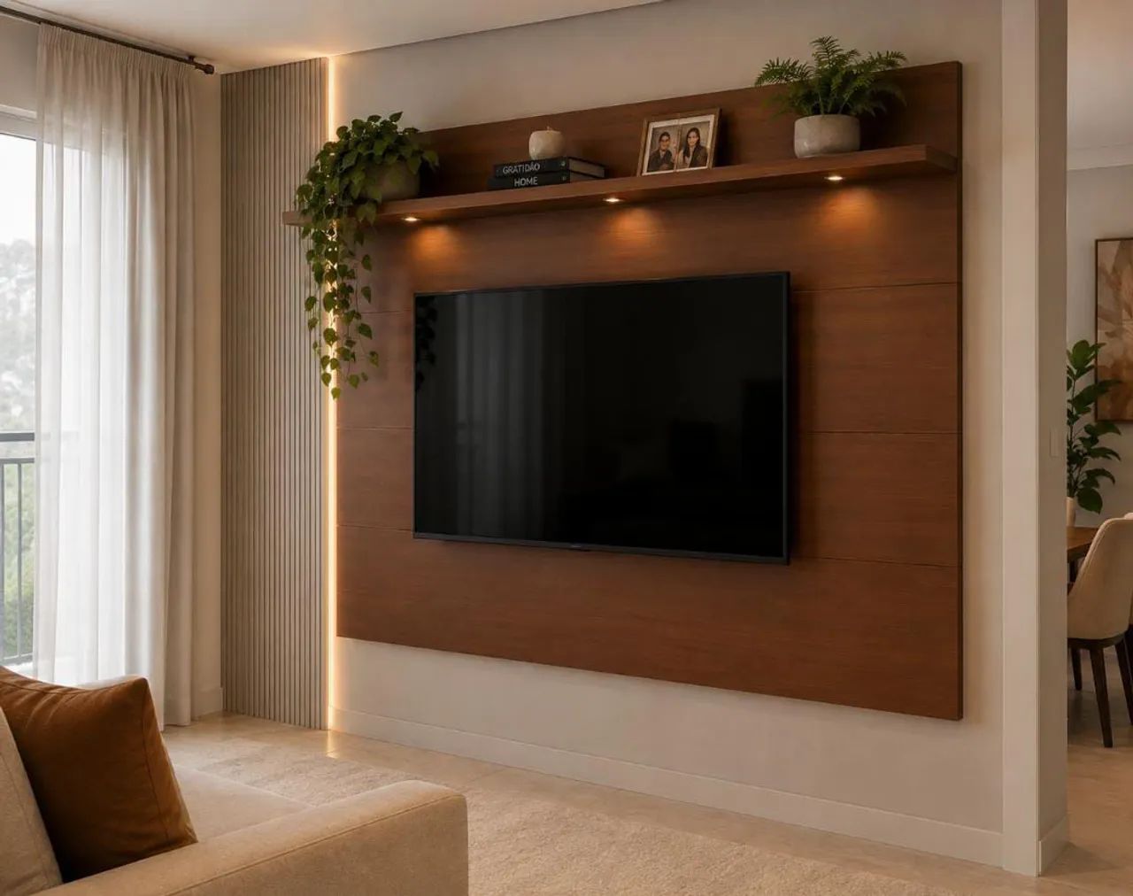 Painel de tv ate 60 polegadas não acompanha tv