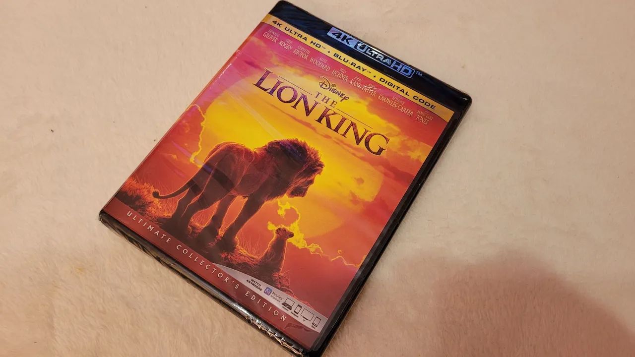 The lion King bluray 4k 