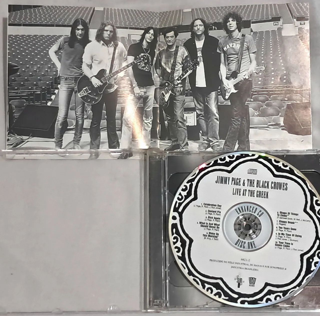 CD Duplo Jimmy Page & The Black Crowes - Live At The Greek