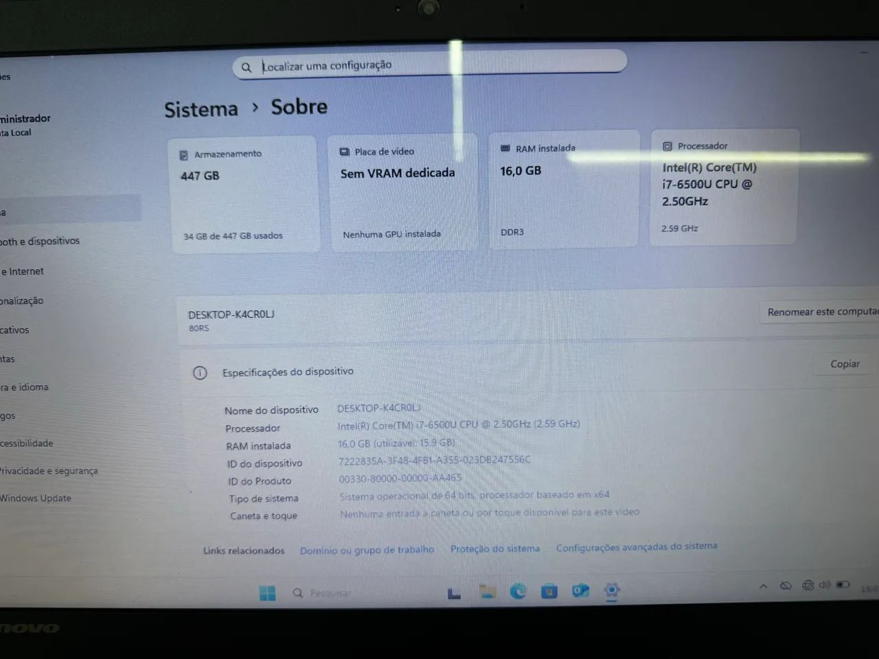 Notebook Lenovo Ideapad 300 - Foto 2