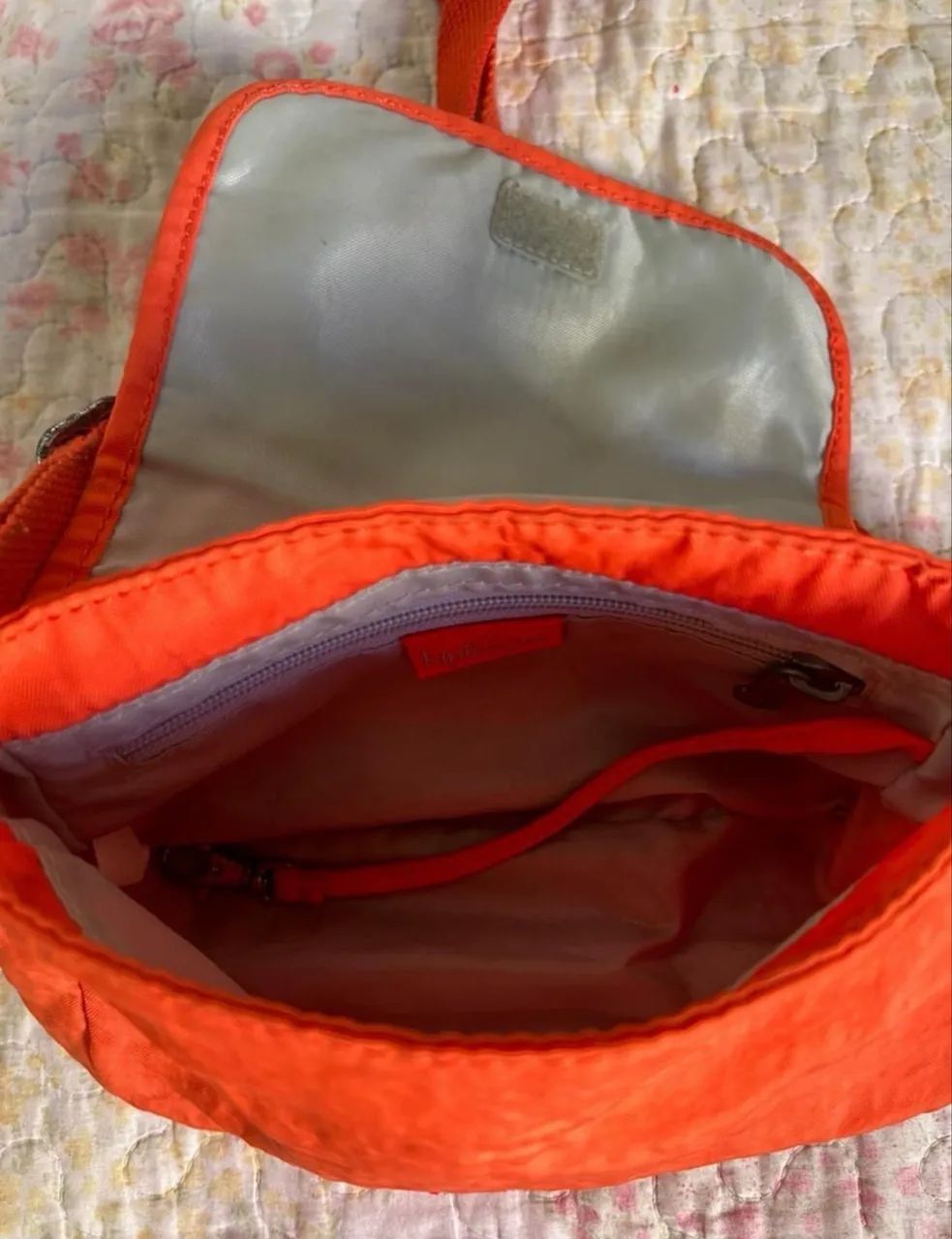bolsa kipling laranja - Foto 3