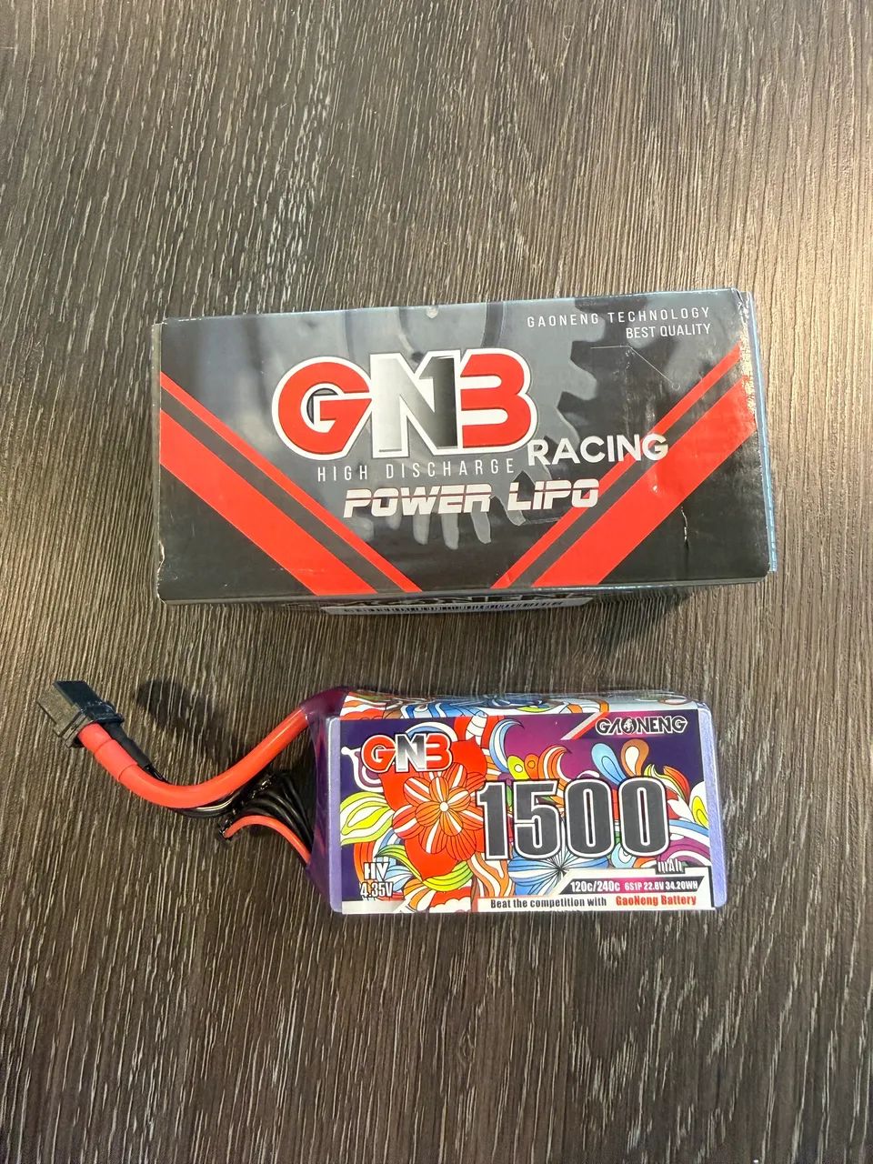 Bateria LIHV 6S GNB 1500mah 120c/240c
