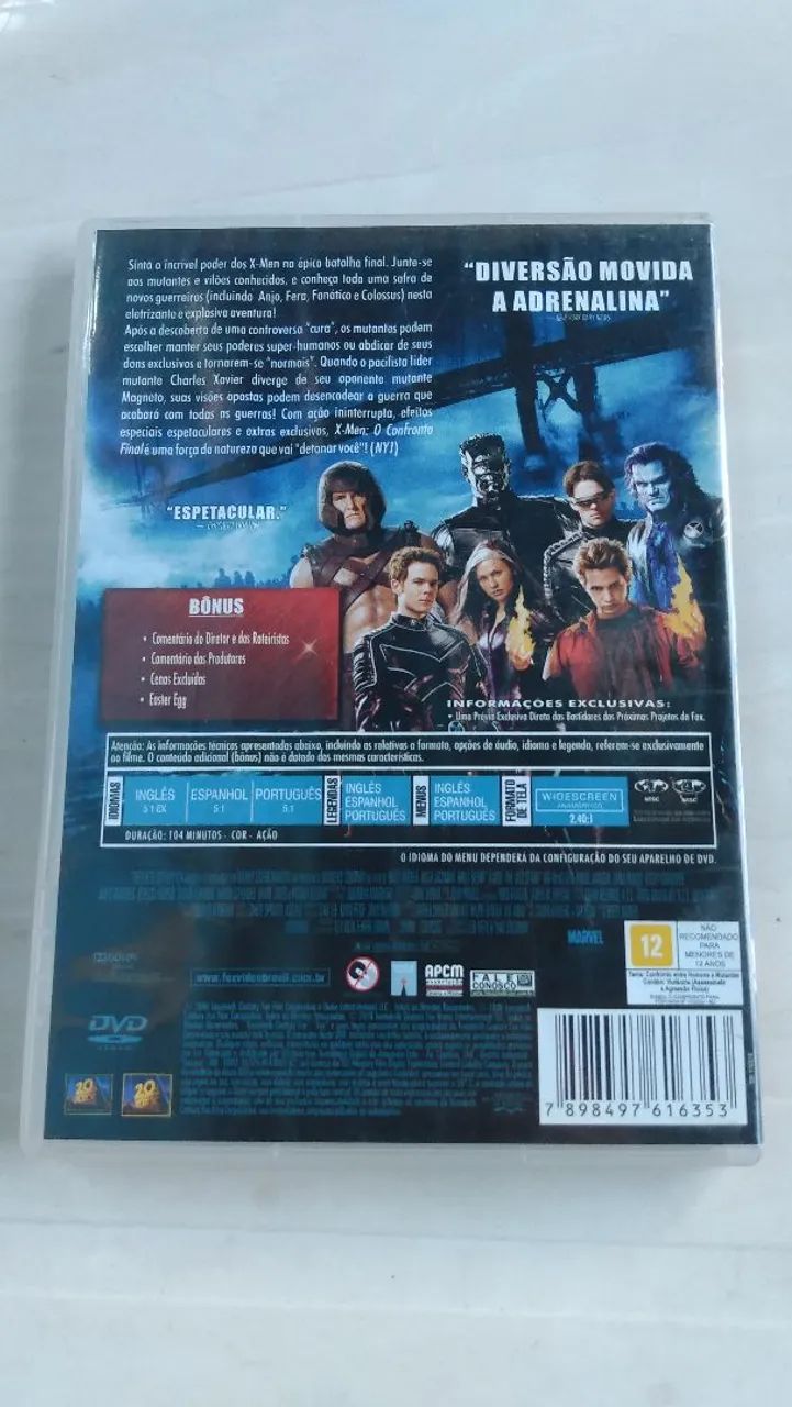 DVD original X-Men 3 ótimo estado.  - Foto 2