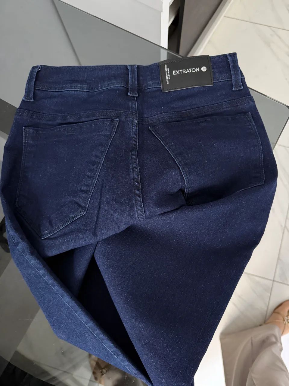 Calça jeans masculina TAM 38 NOVA  - Foto 2