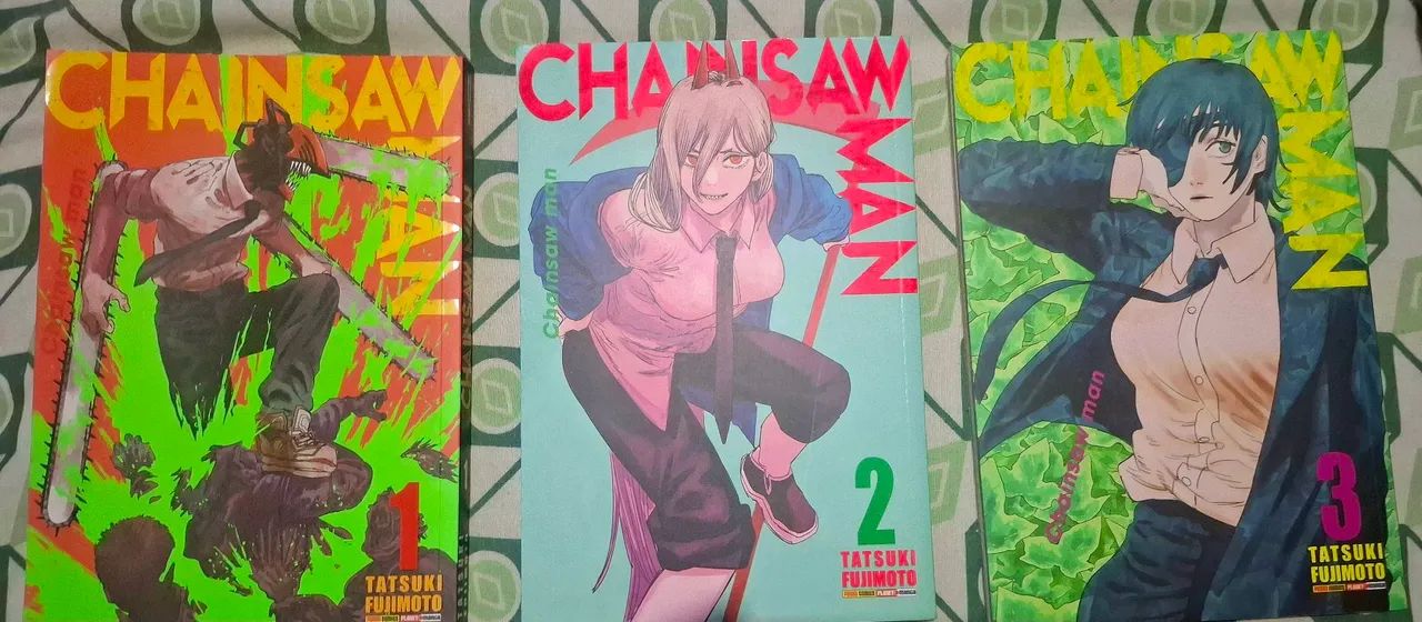 Chainsaw Man - Trilogia inicial de mangás