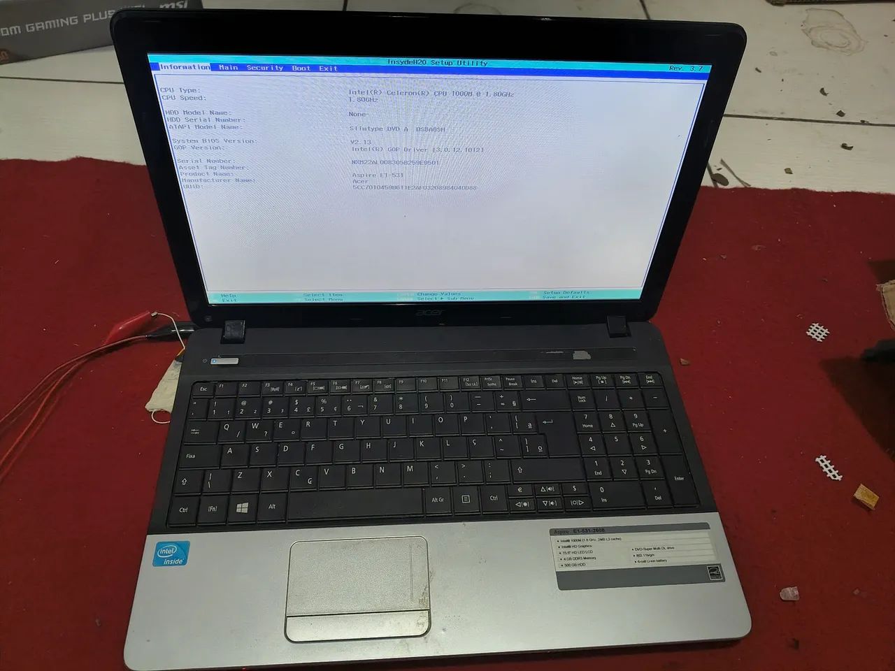 Lote notebooks ddr3 e ddr2