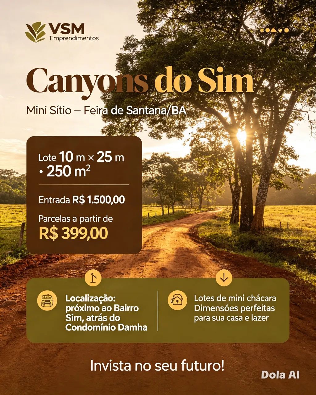 Terrenos no Sim