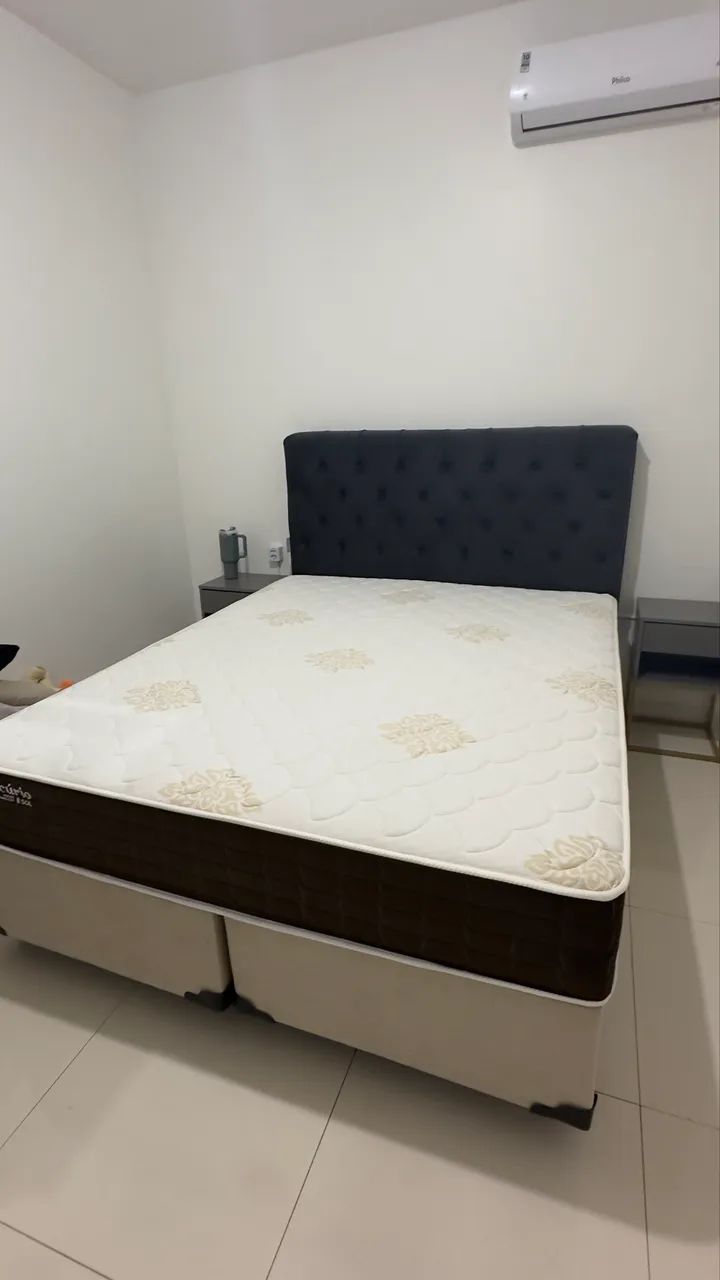 Cama box com cabeceira 