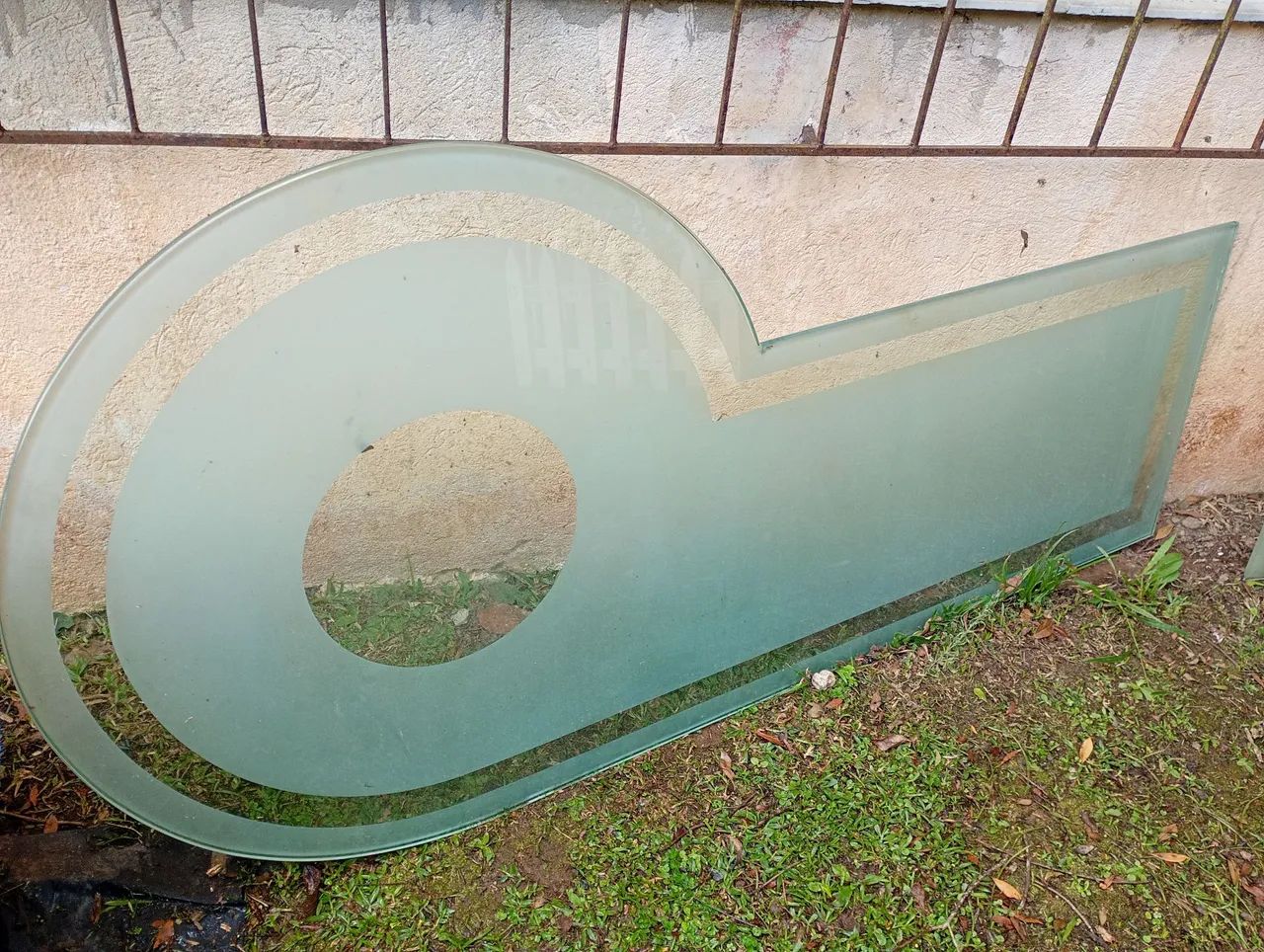 Vidro para fazer mesa 