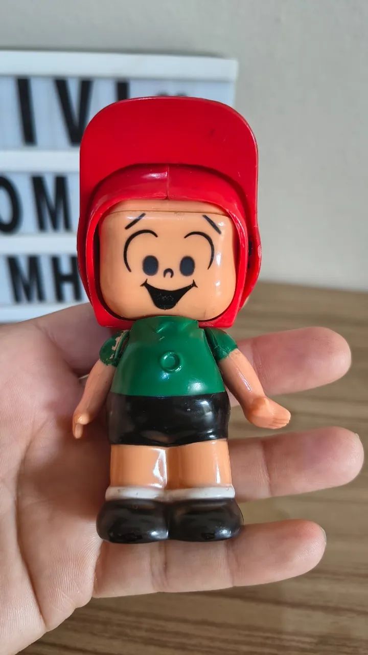 Boneco Cebolinha mix faces antigo vintage - Foto 2