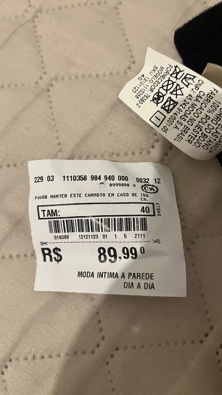 Kit sutiã (novo) - não serviu  - Foto 3