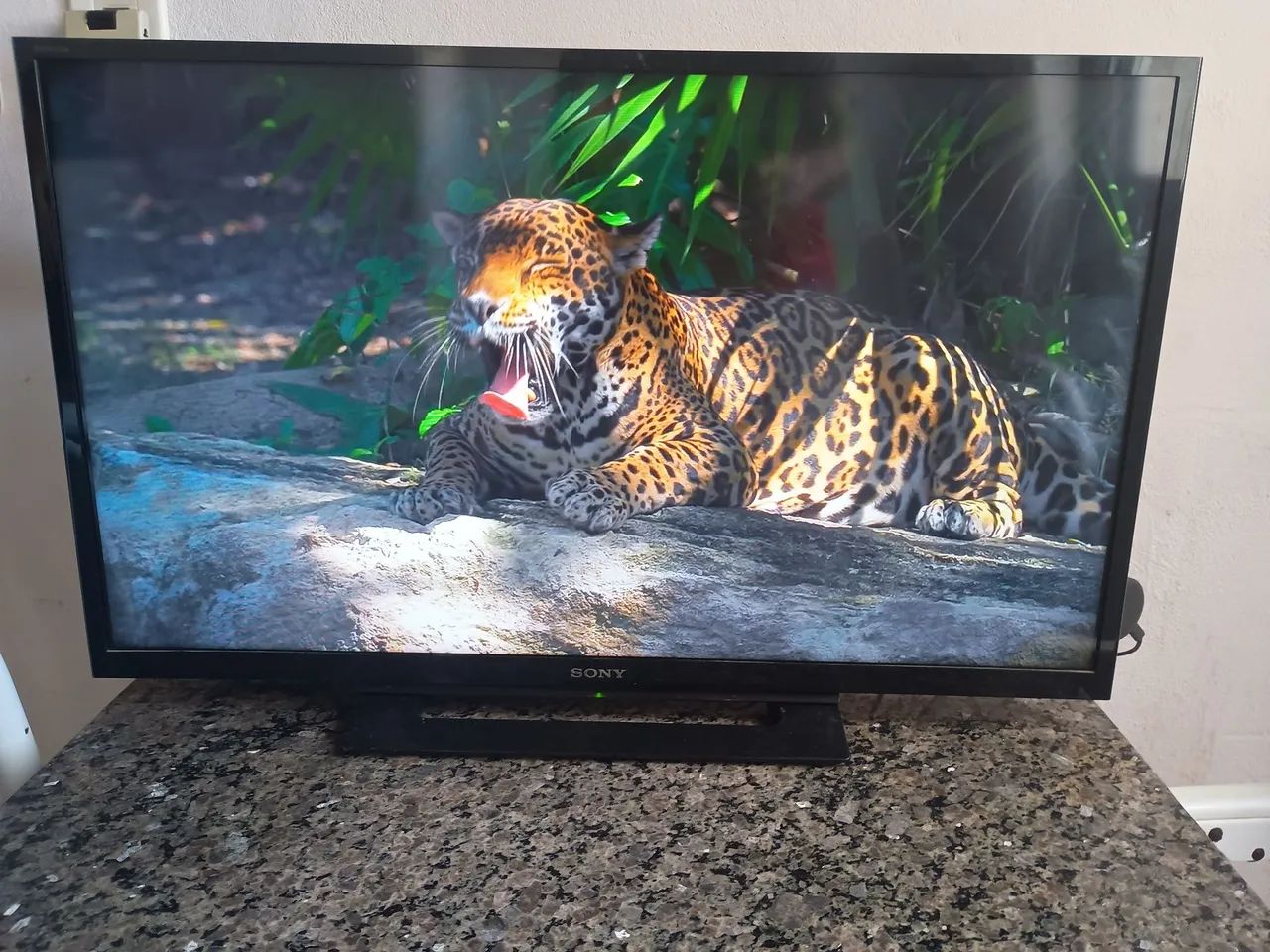 Tv Sony 32 polegadas funcionando com alteração na cor e imagem  - Foto 2