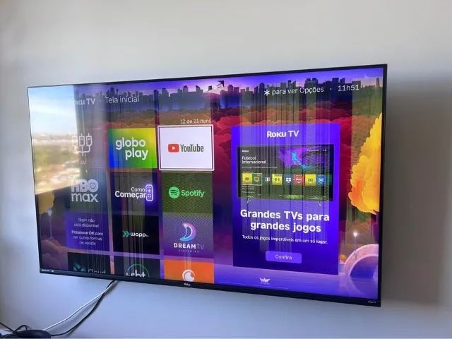 2 TV 4k 50 polegadas - Foto 3