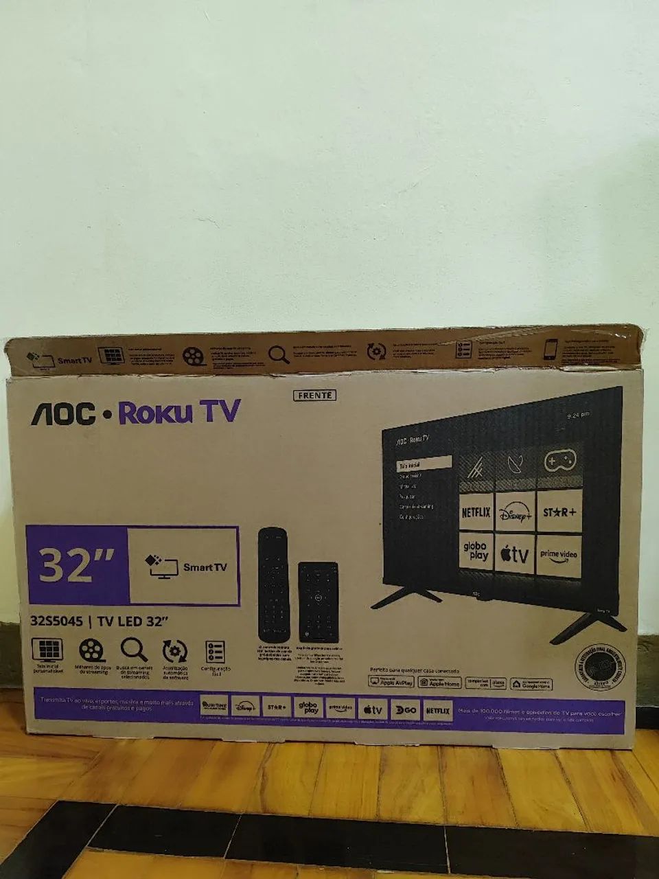 TV 32" AOC com defeito para retirada de pecas - Foto 2