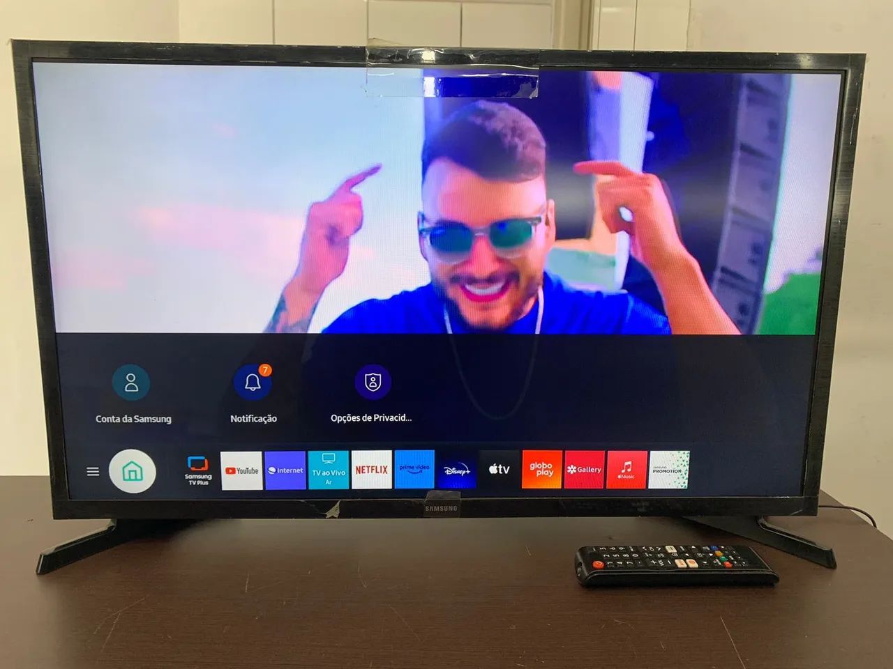 Tv samsung smart 32 no plástico  - Foto 3