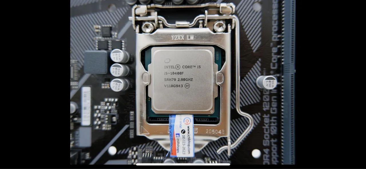 Kit Intel Core i5-10400F + Gigabyte H410M - Foto 3