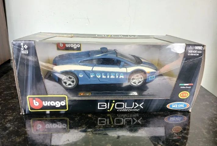 Miniatura de carro - 1:24 - Lamborghini Gallardo Polizia - Foto 4
