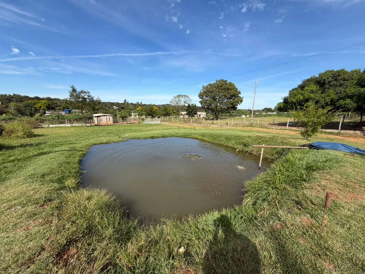 Chácara com 6000 m2 em Poxoréu-MT - com benfeitorias como casa e açude - Foto 4