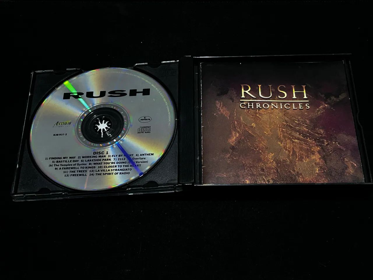 CD Duplo Rush - Chronicles (1990) USA FatBox Importado Original - Foto 4