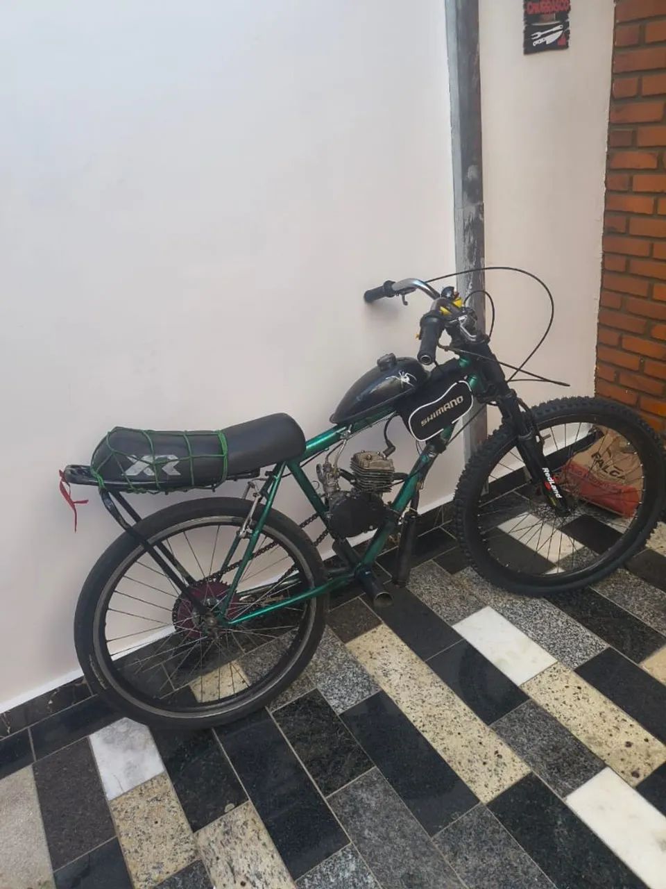 Vendo bicicleta motorizada 80cc  - Foto 3