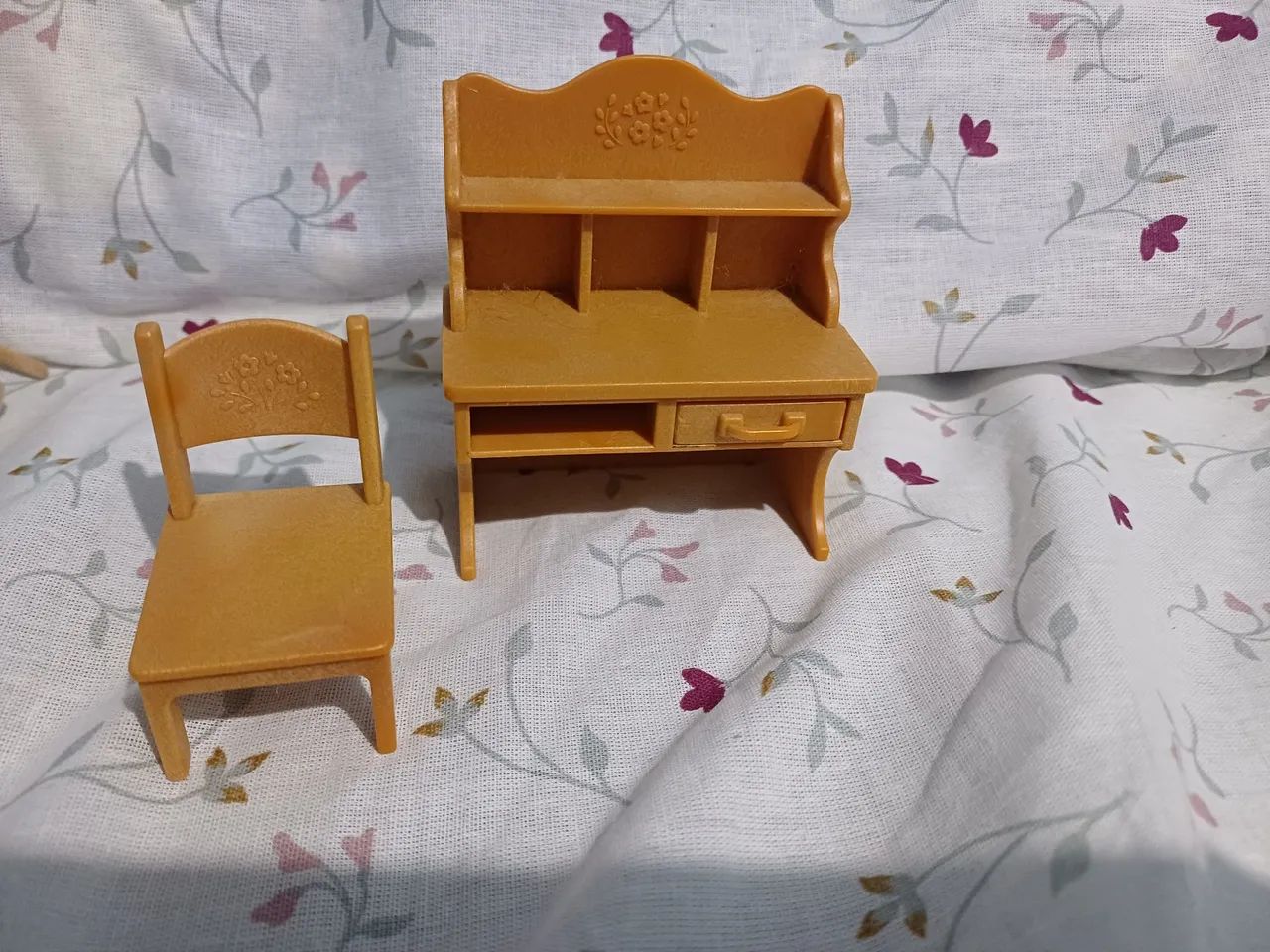 Conjunto irmã rato com escrivaninha Sylvanian Families. - Foto 2