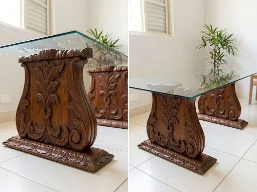 Mesa de Centro em madeira de lei - Foto 2