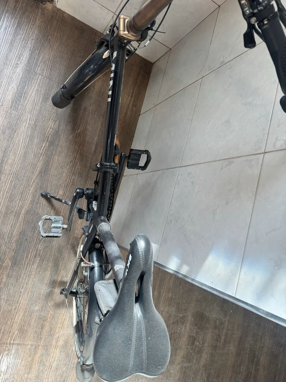 Bicicleta dobrável Nini cooper  - Foto 5