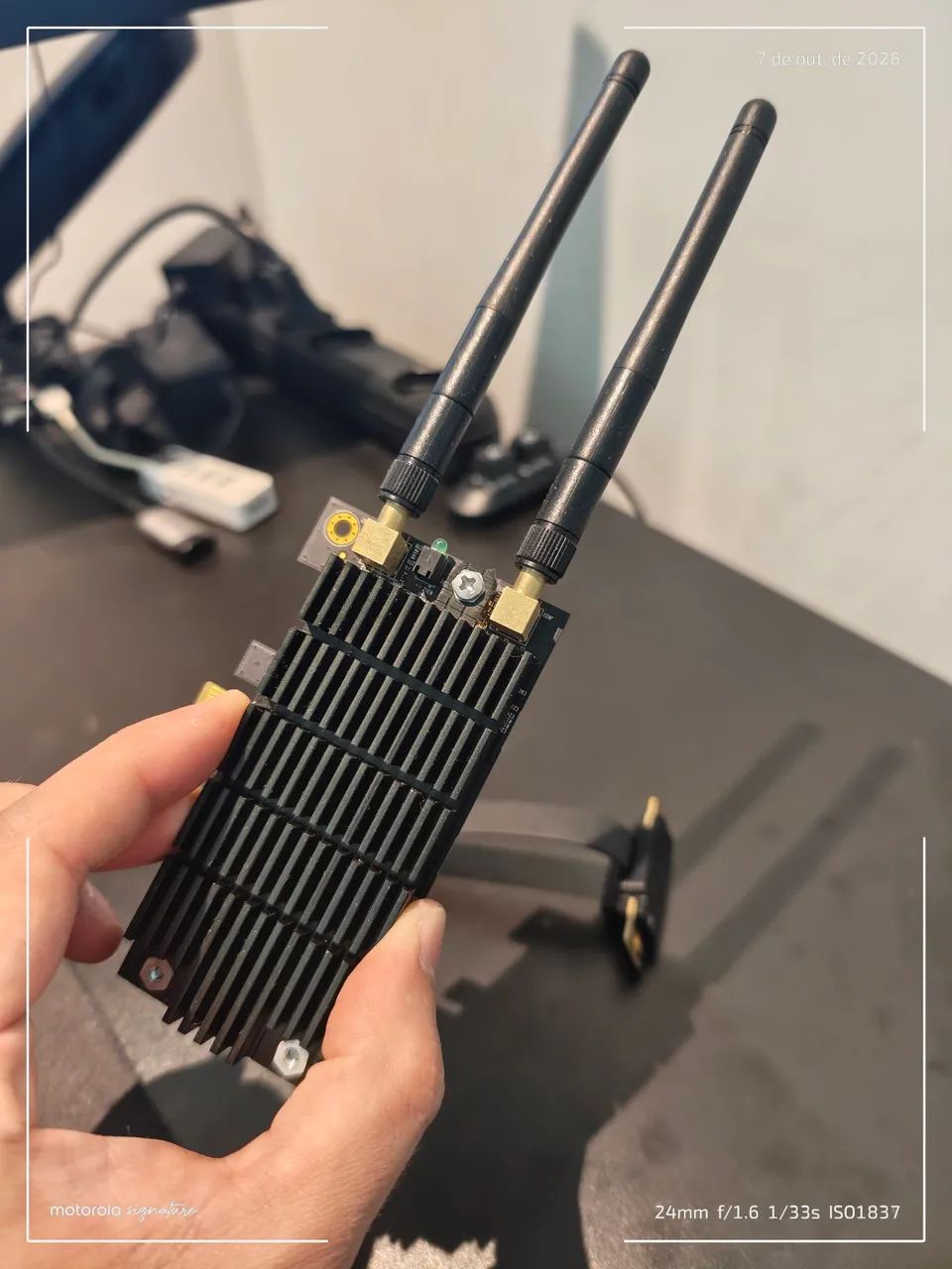 Placa Wi-Fi TP-Link Archer T6E AC1300 Dual Band + Cabo Riser PCIe - Foto 5