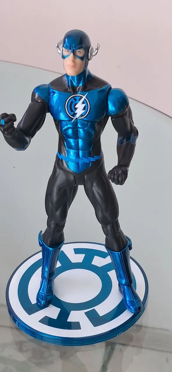 Lanterna Azul The Flash (Blue Lantern) - DC Direct