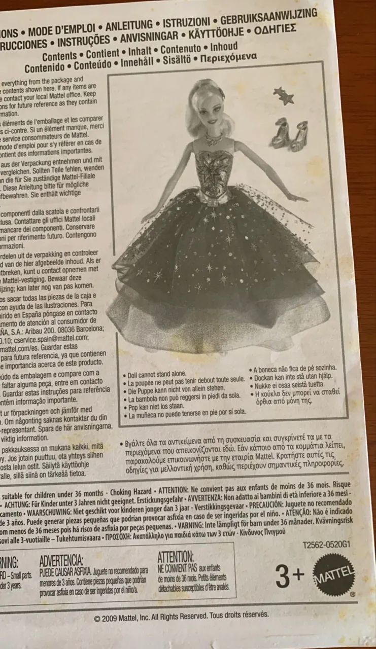 Manual Barbie moda e magia 