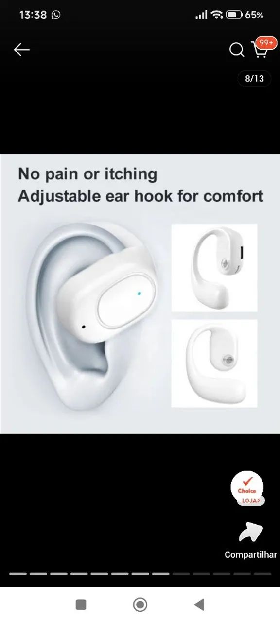 fone bluetooth  - Foto 2