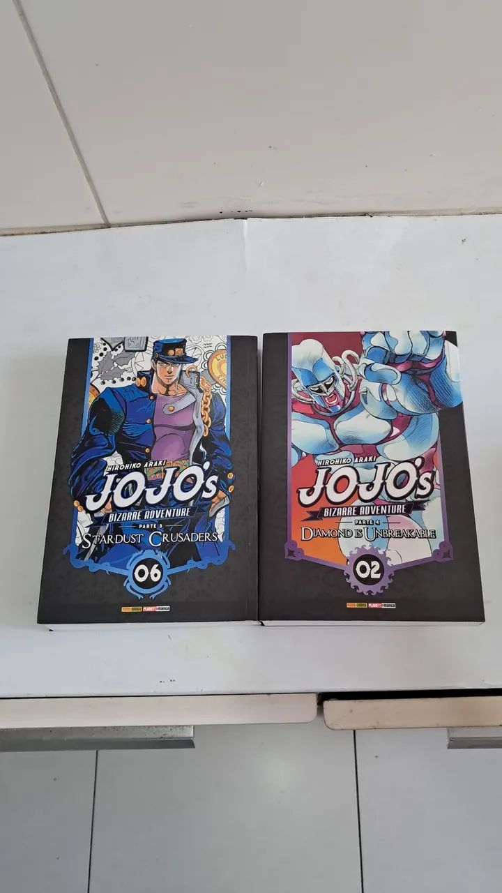 2 volumes Jojo's Bizarre adventure